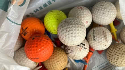 Photo of free Golf clubs with bag, balls and tees (Malvern Link WR14) #2