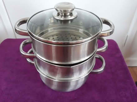 Photo of free 3-Saucepan steamer set (Penzance TR18) #3