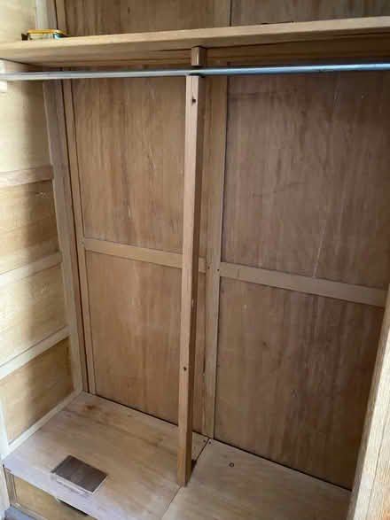 Photo of free Oak wardrobe good condition (Marlow SL7) #2
