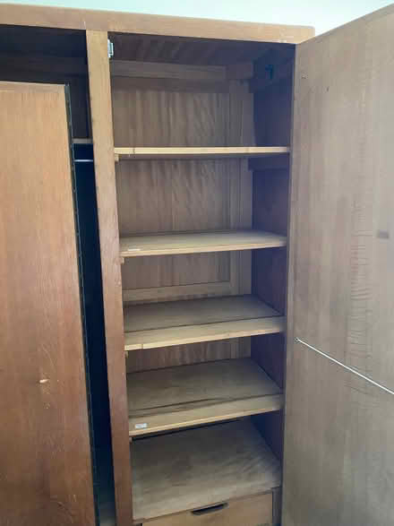 Photo of free Oak wardrobe good condition (Marlow SL7) #3