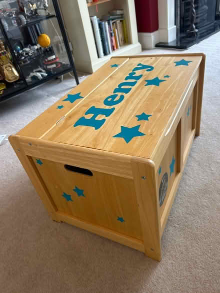 Photo of free Wooden toy chest (Hitchin SG5) #1