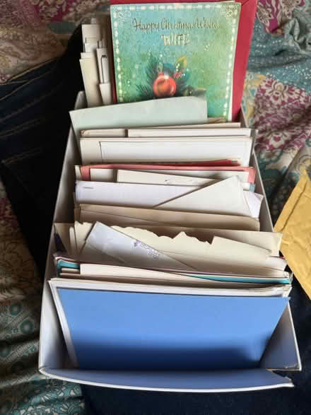 Photo of free box of assorted cards (Croydon. CR2 9) #2