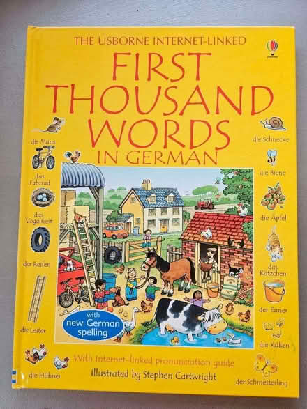 Photo of free Usborne First 1000 Words in German book, Portishead (Weston in Gordano BS20) #1