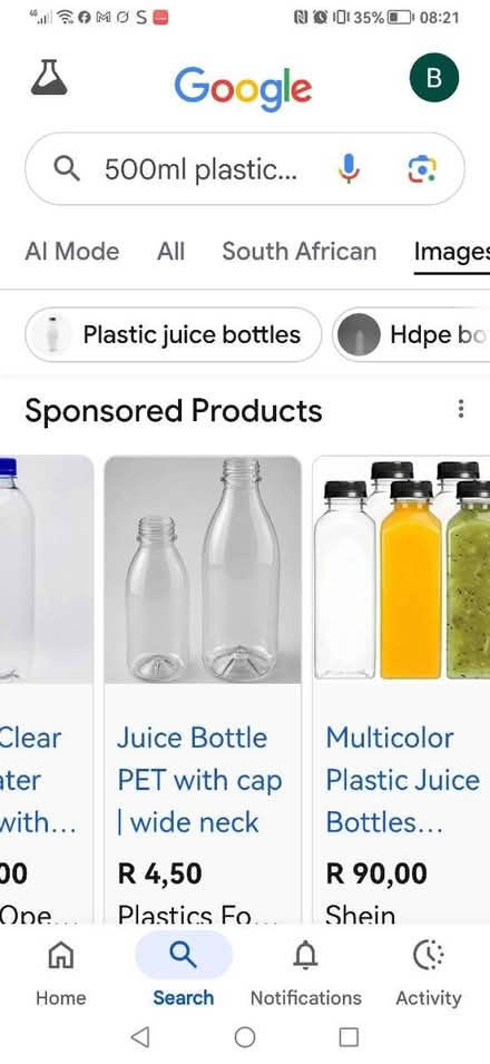 Photo of plastic bottles with lids (Kraaifontein) #1