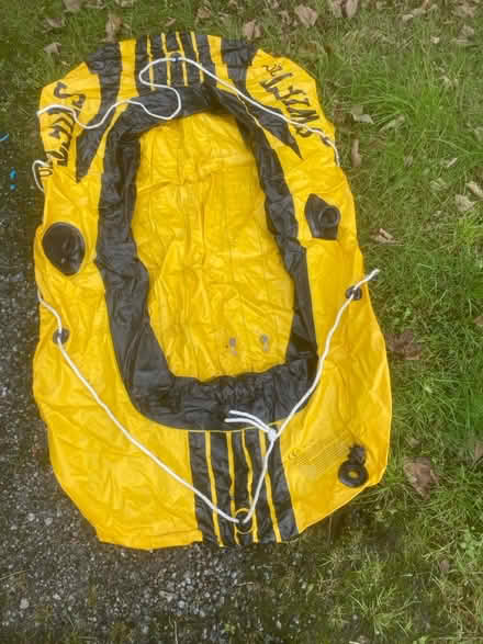 Photo of free Blow up boat (Golborne WA3) #1