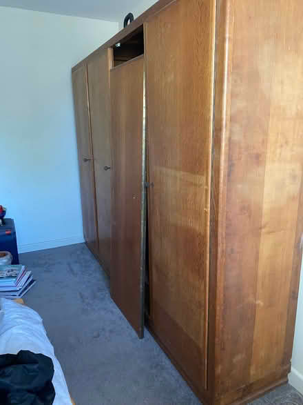 Photo of free Oak wardrobe good condition (Marlow SL7) #1