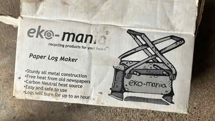 Photo of free Paper Log Maker (Malvern Link WR14) #2