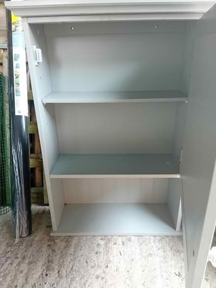 Photo of free Grey bathroom mirror cabinet (Penwortham PR1) #2