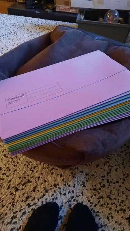 Photo of free 14 Brand New card folders/wallets in assorted colours. (Stirchley B30) #1