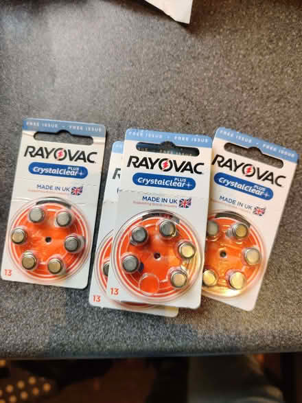 Photo of free Hearing Aid Batteries Size 13 (Meersbrook S8) #1