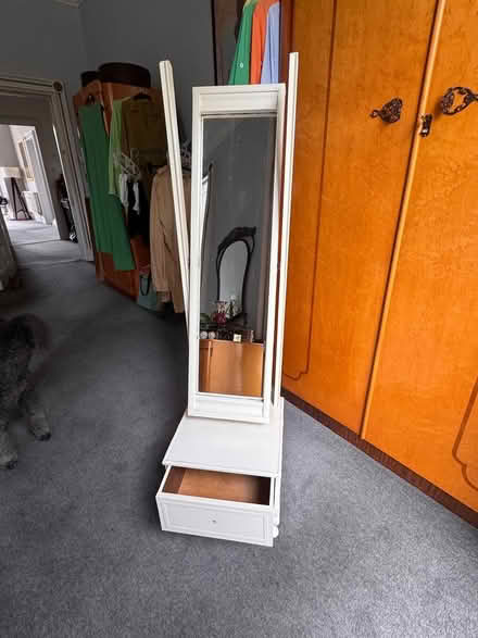 Photo of free Cheval mirror with drawer (The Circus, central Bath BA1) #1
