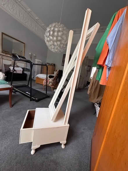 Photo of free Cheval mirror with drawer (The Circus, central Bath BA1) #2
