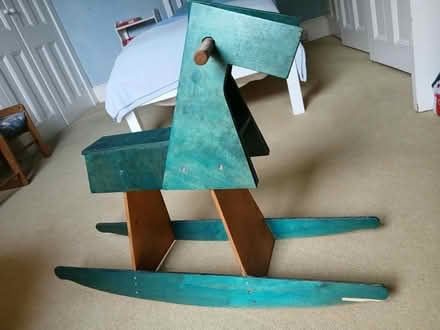 Photo of free Wooden rocking horse (Croydon) #1