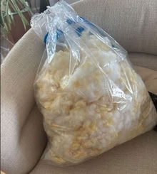 Photo of free 2 bags of Ikea natural sofa fill (Adams Morgan (20009)) #1