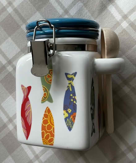 Photo of free cute small pot with spoon - new (Cookham SL6) #1