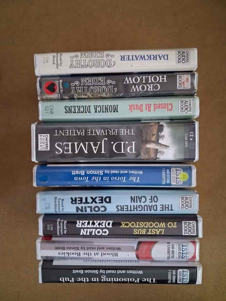 Photo of free 9 Audio Books On Cassette. (Bickley BR1) #1
