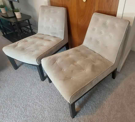Photo of free 2 Slipper Chairs (Arlington MA) #2