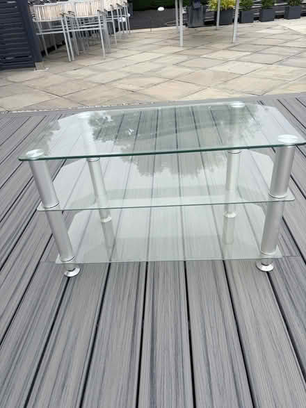 Photo of free Glass TV stand (Dorking/Holmwood) #1