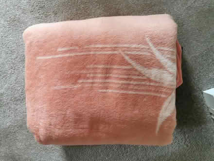 Photo of free Large fleece blanket in storage case (Llansilin SY10) #1