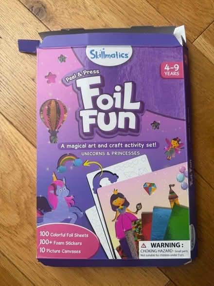 Photo of free Partly used foil fun unicorns and princesses activity set (Combe Down BA2) #1