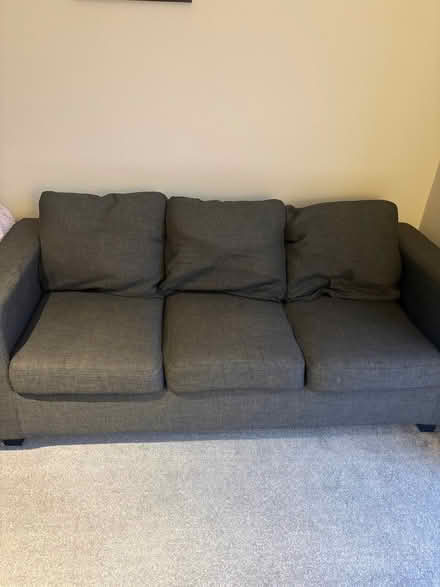 Photo of free Three seater grey sofa (Castlefield M5) #1