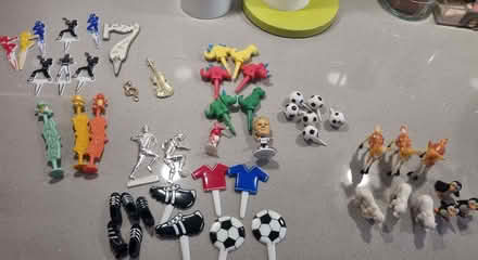Photo of free Children's cake decorations and candle holders (Datchworth Green SG3) #1