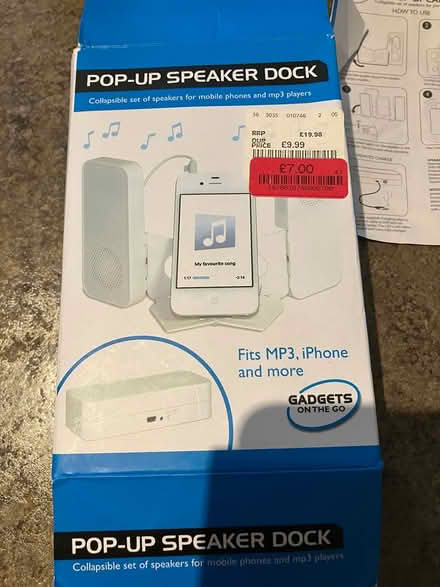 Photo of free Pop up speaker dock (Worcester WR4) #1