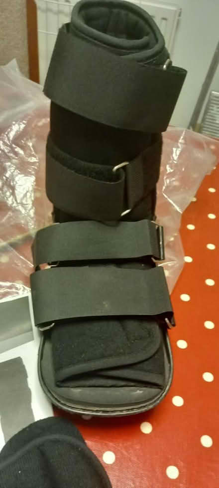 Photo of free Protect walker boot short Medium (Uffculme, nr Cullompton) #2