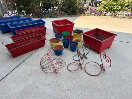 Photo of free Planters of various sizes (13 Mile and Old Novi Rd.) #1