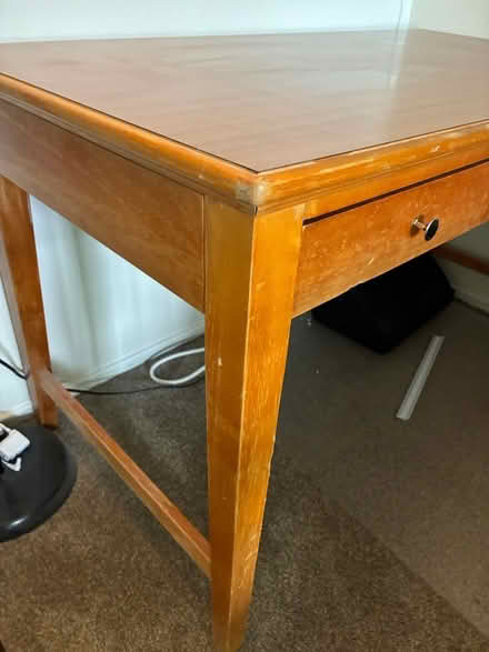 Photo of free Solid wood writing desk (Los Gatos Blvd x Lark) #2