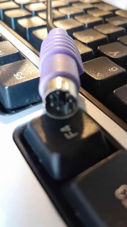 Photo of free HP Keyboard with round connector (Hereford HR1 4) #2