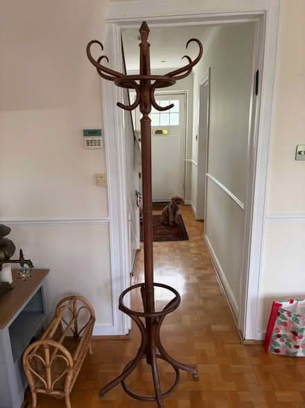 Photo of free A wooden coat hungar (Temple Fortune NW11) #1