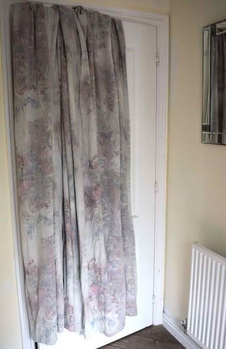 Photo of free Pair of long grey curtains (Hailsham BN27) #3