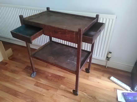 Photo of free Wooden tea trolley (Aigburth L17) #1