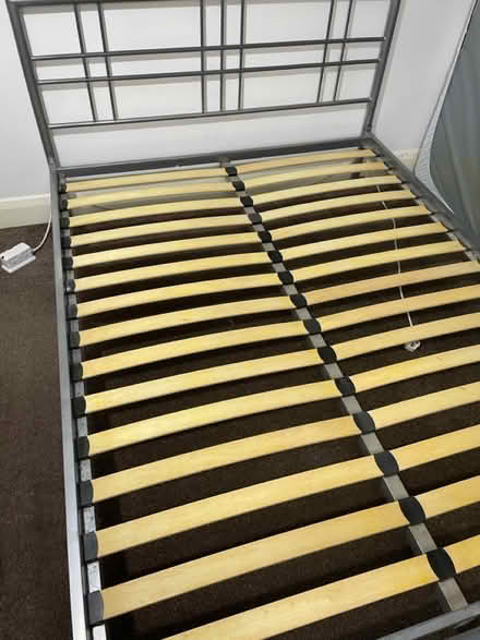 Photo of free Metal Double Bed (UB7, West Drayton, Hillingdon) #2