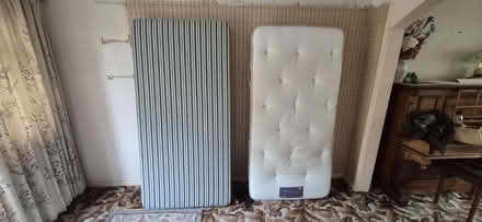 Photo of free Single divan bed and mattress (Theydon Bois CM16) #4