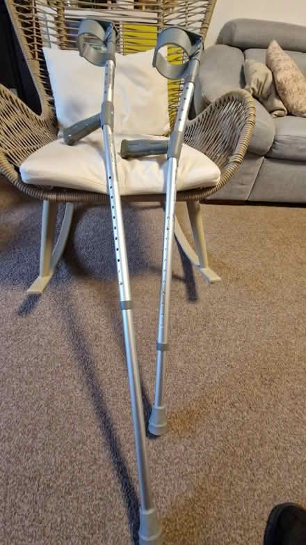 Photo of free Pair of elbow crutches (LU6 Dunstable) #1