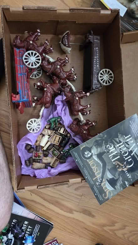 Photo of free Two metal horse carriages (Bethesda Ayrlawn - near NIH) #2