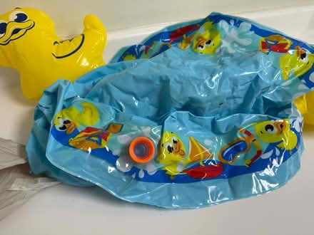 Photo of free Inflatable baby pools, wall rack (1075 Valencia Avenue) #4