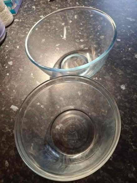 Photo of free 2 glass mixing bowls (Cressex HP12) #1