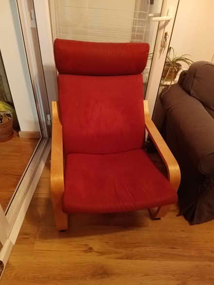 Photo of free Red poang chair (Cam GL11) #1