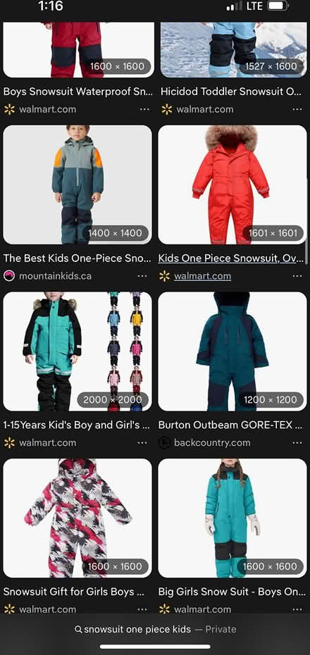 Photo of Hoping for kids snowsuit 1 piece (Ottawa West end kanata orleans) #1