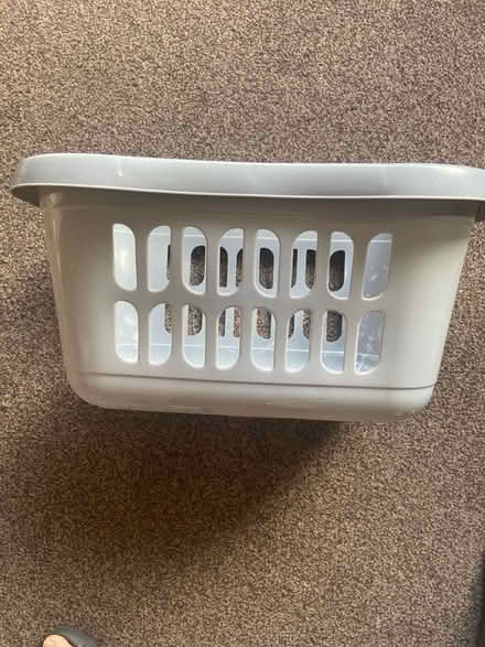 Photo of free Grey washing basket (Leigh WN7) #3