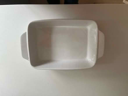 Photo of free White Casserole Dish (Ingatestone) #1