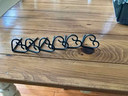 Photo of free 6 curtain hooks (Havertown) #1