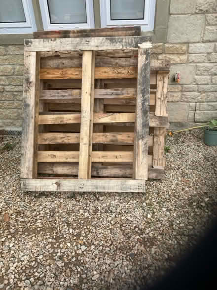 Photo of free 5 x wooden pallets (Stroud GL5) #2
