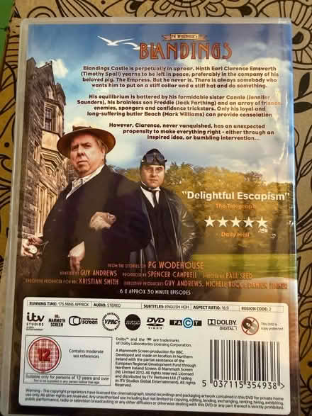Photo of free Series 1 and 2 of Blandings DVDs (Eastbourne BN21) #3