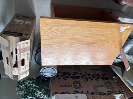 Photo of free Solid wood TV stand with shelf (Stannington S6) #2