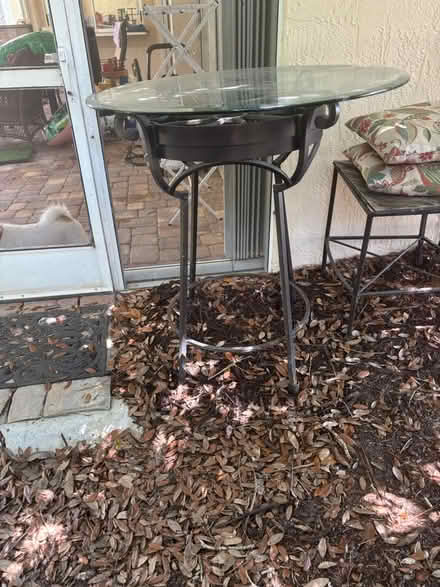 Photo of free Bistro set - table with 2 chairs (Meadows in Sarasota) #1