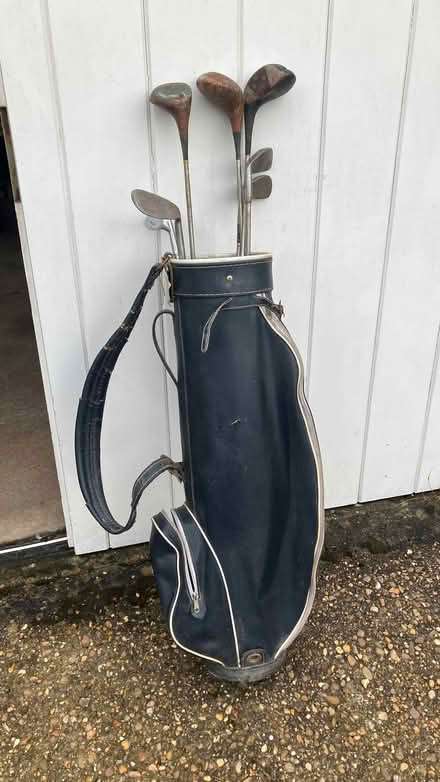 Photo of free Golf clubs with bag, balls and tees (Malvern Link WR14) #1